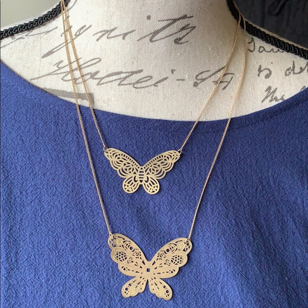 Statement jewelry.